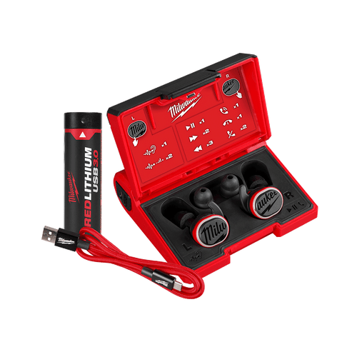 REDLITHIUM USB BLUETOOTH HEADPHONE KIT - 1X3.0AH BATT