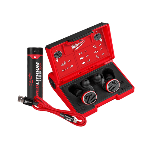 REDLITHIUM USB BLUETOOTH HEADPHONE KIT - 1X3.0AH BATT