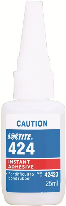 424 INSTANT ADHESIVE 25ML EPDM RUBBER BONDER