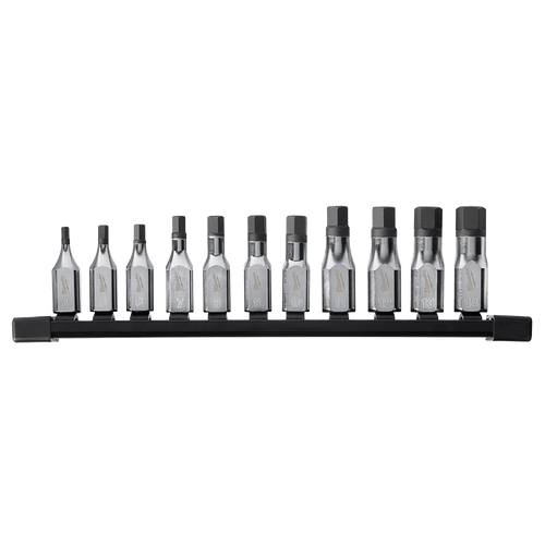 11PCE 3/8 DRIVE METRIC HEX BIT SOCKET SET