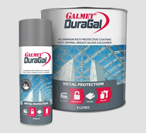 PAINT GALMET DURAGAL SILVER 1LITRE