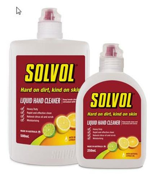 500ML SOLVOL LIQUID HAND CLEANER