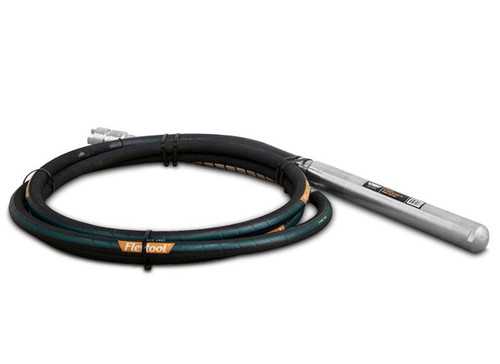 50MMX9M FLEXSHAFT STEEL TIP CONCRETE VIBRATOR