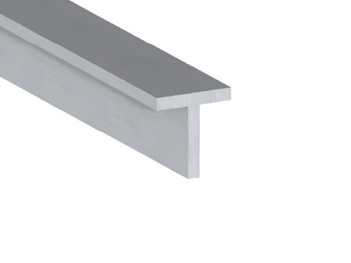 25X25X3MM ALUM TEE SECTION 6.5METRE LENGTH