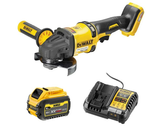 54V XR FLEXVOL BRUSHLESS ANGLE GRINDER KIT 1X6.0AHBATT&CHRGR