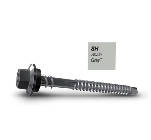 50MM ZIP B8 (CAT5) SDMT HEX SEAL SHALE GREY -1000PK