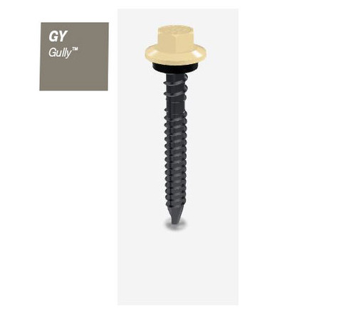 65MM ZIP B8 (CAT5) SDMT HEX SEAL GULLY  -500PK