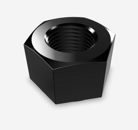 1 1/2\" PLN UN8 HEAVY HEX NUT
