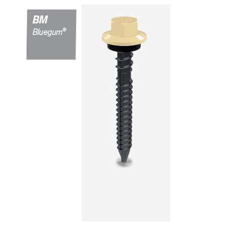 65MM ZIP B8 (CAT5) SDMT HEX SEAL BLUEGUM -500PK