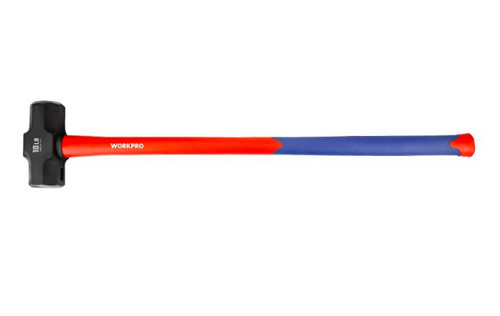 10LB (4.5KG) SLEDGE HAMMER WITH LONG FIBERGLASS HANDLE