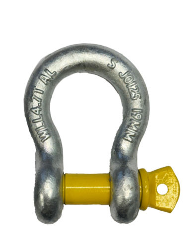57MM/42.5T GALV BOW SHACKLE