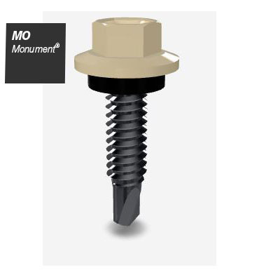 10GX25MM T17 SCREW HEX SEAL B8 (CAT5) MONUMENT 1000PK