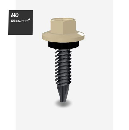 10GX16MM SDS SCREW HEX SEAL B8 (CAT5) MONUMENT 1000PK