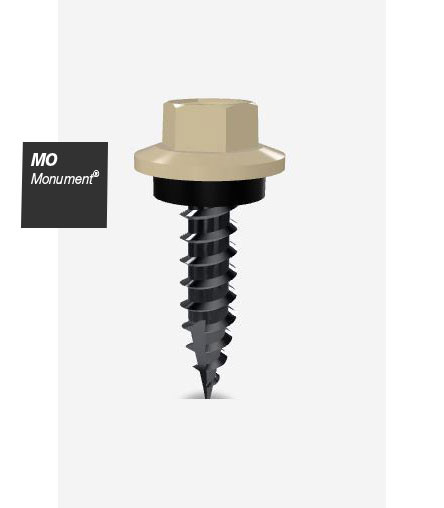 12GX25MM T17 SCREW HEX SEAL B8 (CAT 5) MONUMENT 500PK