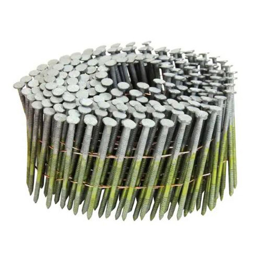 56X2.5MM GALV SCREW SHANK FENCING COIL NAILS - 9000PK