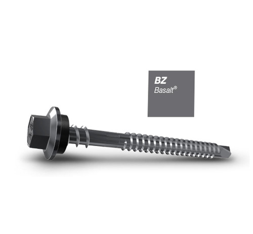 50MM ZIP B8 (CAT5) SDMT HEX SEAL BASALT  -100PK