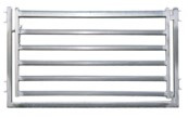 SHEEP U GATE 59MM OVAL X 30 X 1.6MM 1100H X 2220W - 6 RAIL