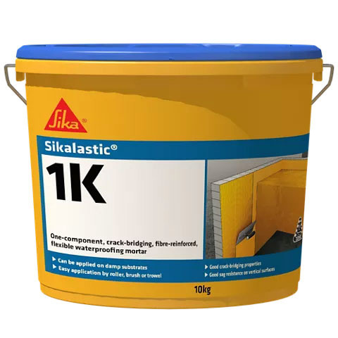 10KG SIKALASTIC 1K FIBRE REINFORCED MORTAR