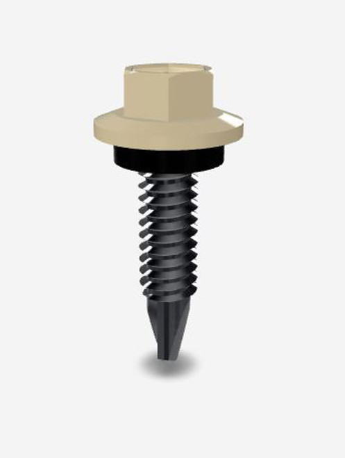 10GX25MM SDS SCREW HEX SEAL B8 (CAT5) WOODLAND GREY 1000PK