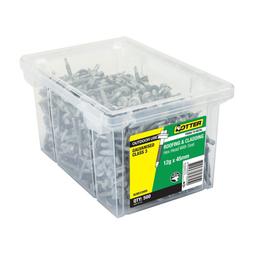 12GX45MM GALV SDS WITH NEO PLAIN - 500PK