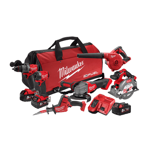18V 6PCE COMBO POWER PACK - 3X5.0AH BATT & CHRG