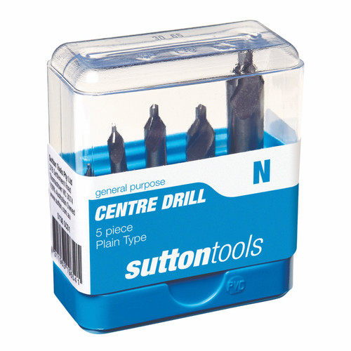 5PCE NO.1-5 HSS CENTRE DRILL BIT SET