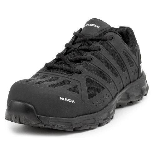 SIZE 10 VISION BLACK SAFETY SHOES