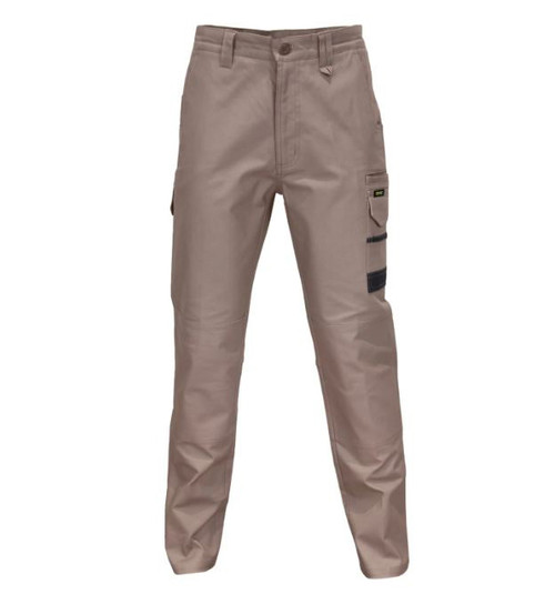 87S KHAKI SLIMFLEX TRADIE CARGO PANTS