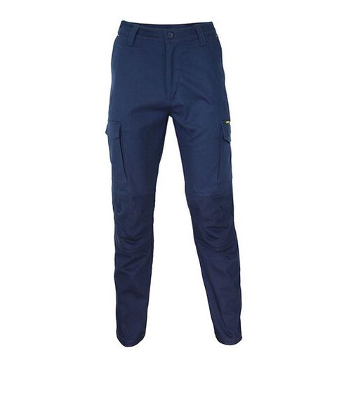 107R NAVY SLIMFLEX KNEE PATCH CARGO PANTS