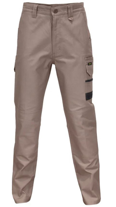 102R KHAKI SLIMFLEX TRADIE CARGO PANTS