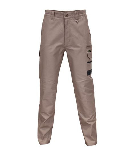 112R KHAKI SLIMFLEX TRADIE CARGO PANTS