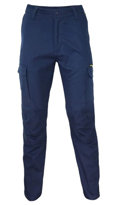 132R NAVY SLIMFLEX KNEE PATCH CARGO PANTS
