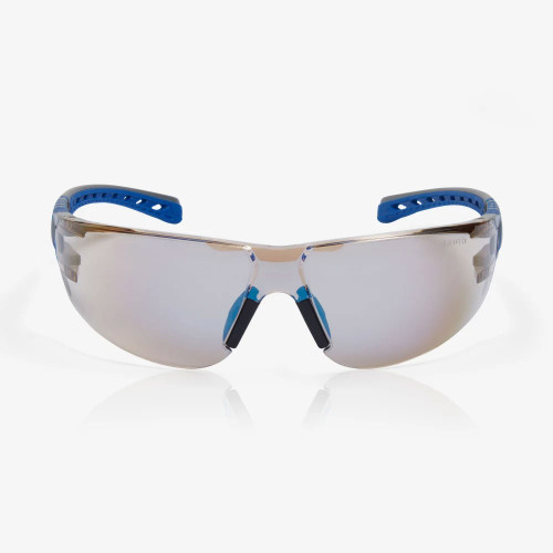 AMBER LENS BLUE/GREY FRAME EVO STREAM SAFETY GLASSES