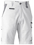 87R WHITE MENS PAINTERS CONTRAST CARGO SHORTS