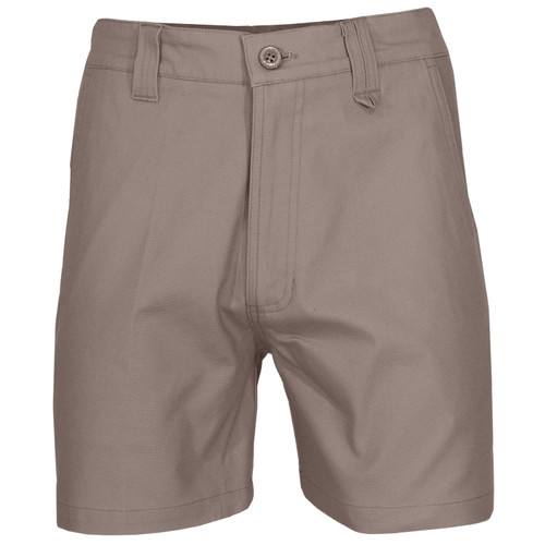97R KHAKI SLIMFLEX TRADIE SHORTS