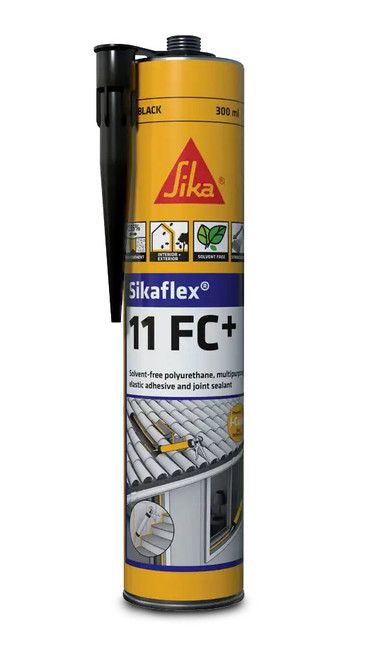 300ML BLACK SIKAFLEX 11FC+ PU ADHESIVE SEALANT