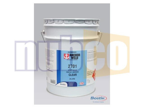 20LTR SPRAY GRADE ADHESIVE CLEAR CONTACT GLUE
