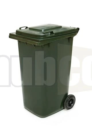 240LTR GREEN WHEELIE BIN