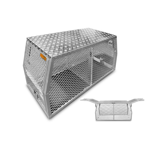 1780X700X850MM ALUMINIUM FULL ANIMAL CAGE