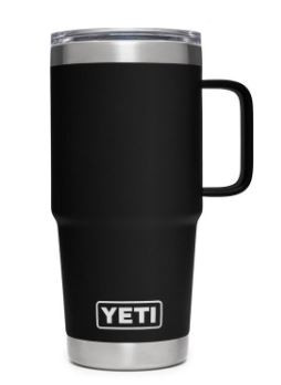 591ML 20OZ RAMBLER TRAVEL MUG-BLACK