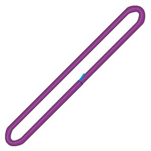 1TONNEX3.5METRE VIOLET ROUND SLING