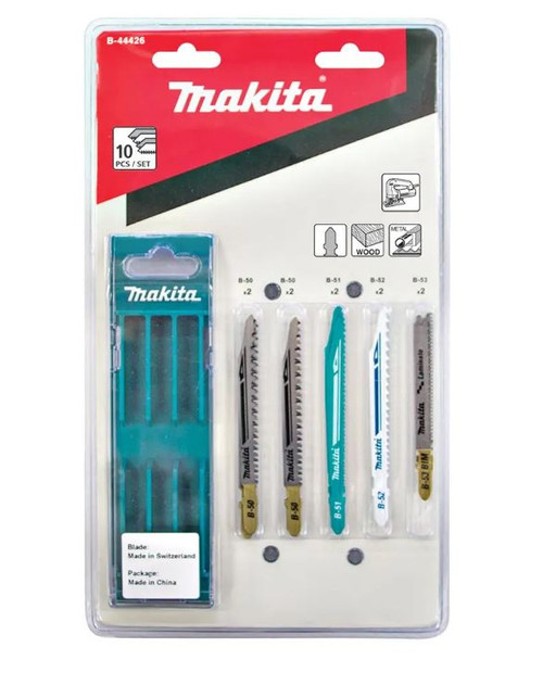 10PK JISAW BLADE COMBINATION SUPER EXPRESS SET IN CASE