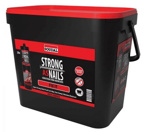 20PK 350G STRONG AS NAILS CONSTRUCTION ADHESIVE GRAB & GO