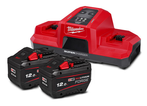 18V REDLITHIUM FORGE 12.0AH SUPER CHARGER STARTER PACK