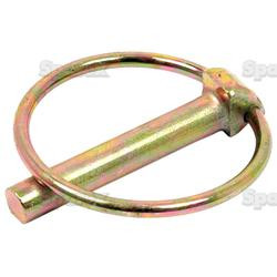 8MM (5/16) Z/P ROUND LYNCH ( LINCH ) PIN