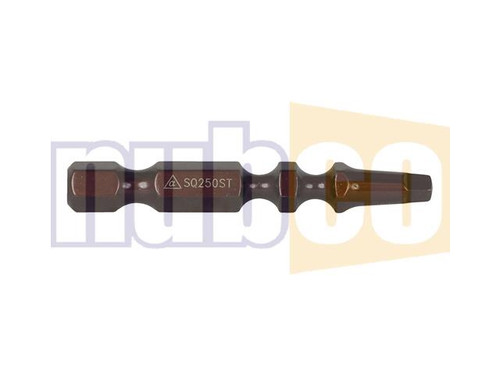 #2 X 50MM 1/4\" DR SQUARE MAXDRIVE TORSION DRIVER BIT