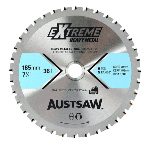 185MMX20MM 36T EXTREME HEAVY METAL BLADE