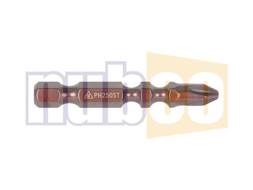 #2 X 50MM 1/4\" DR PHILLIPS MAXDRIVE TORSION DRIVER BIT