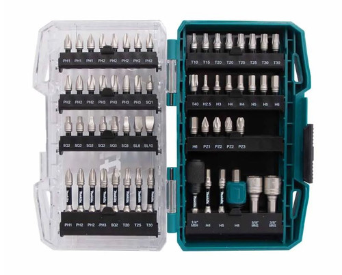 60PCE IMPACT XPS BITS SET W/ QUICK CHUCK IMPACT BIT HOLDER