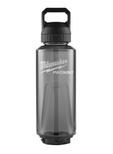 PACKOUT 1420ML 48OZ BLACK PLASTIC BOTTLE
